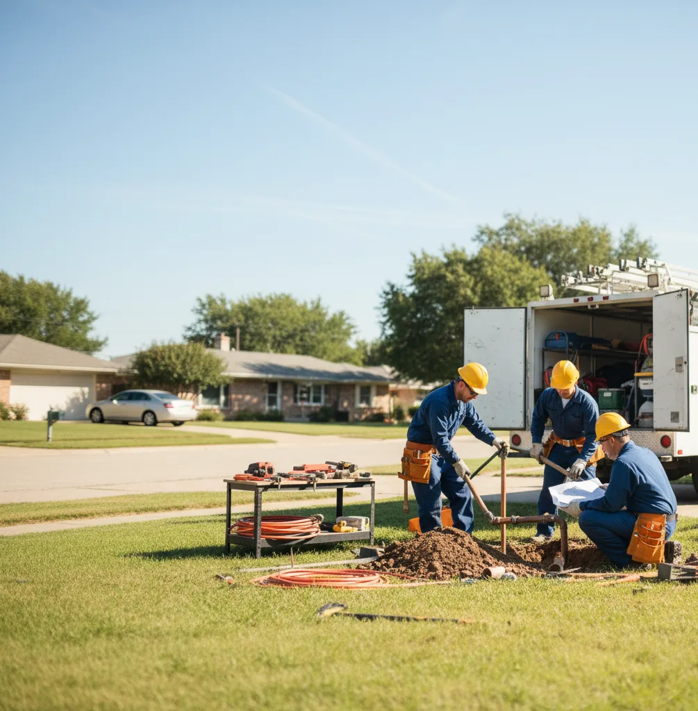 Sewer Line Repair in Valley Mills, TX